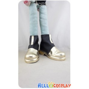 Touken Ranbu Cosplay Shoes Ichigo Hitofuri Shoes Black Golden