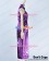 One Piece Cosplay Pirate Empress Boa Hancock Purple Cheongsam Dress Costume