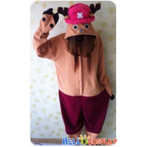 One Piece Cosplay Tony Tony Chopper Costume Kigurumi Pajamas