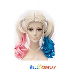 Suicide Squad Harley Quinn Cosplay Wig