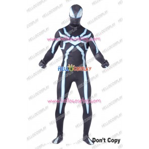 Spider Man Peter Parker Cosplay Costume Jumpsuit Black
