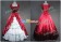 Renaissance Gothic Reenactment Red Dress Ball Gown