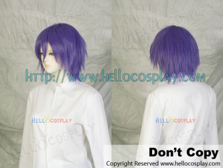 Purple Short Cosplay Wig