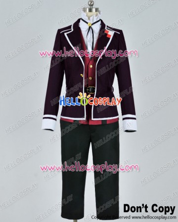 Diabolik Lovers Cosplay Kanato Sakamaki Purple Uniform Costume