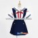 Clannad Cosplay School Girl Black Summer Uniform