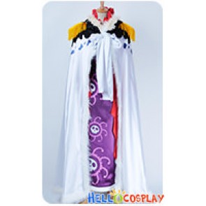 One Piece Cosplay Pirate Empress Boa Hancock Purple Full Set Costume
