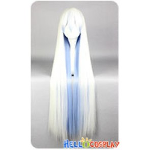 Gugure Kokkuri-san Kokkuri-san Cosplay Wig White Blue