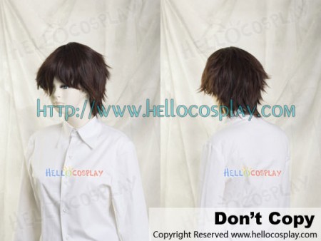 Darkest Brown Cosplay Short Layer Wig