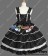 Sweet Lolita Gothic Punk Gorgeous Ruffle Black Dress