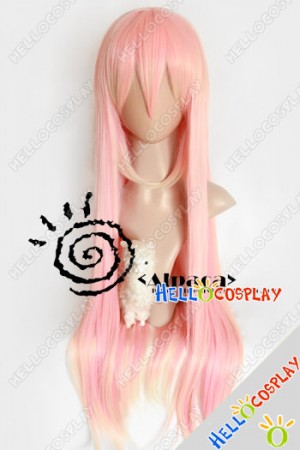 Vocaloid Cosplay Megurine Luka Pink Long Wig