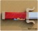 ADEKAN Cosplay Shiro Yoshiwara Knives Daggers Weapon Prop