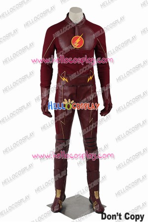 The Flash Season 1 Barry Allen Cosplay Costume