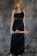 Party Cosplay Black Gem Ball Gown Formal Shoulder Dress Costume