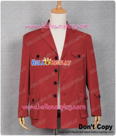 The Fourth Doctor Costume the 4th Dr Tom Baker Jacket Suit