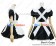 Angel Feather Cosplay Cute Cat Maid Dress Black White