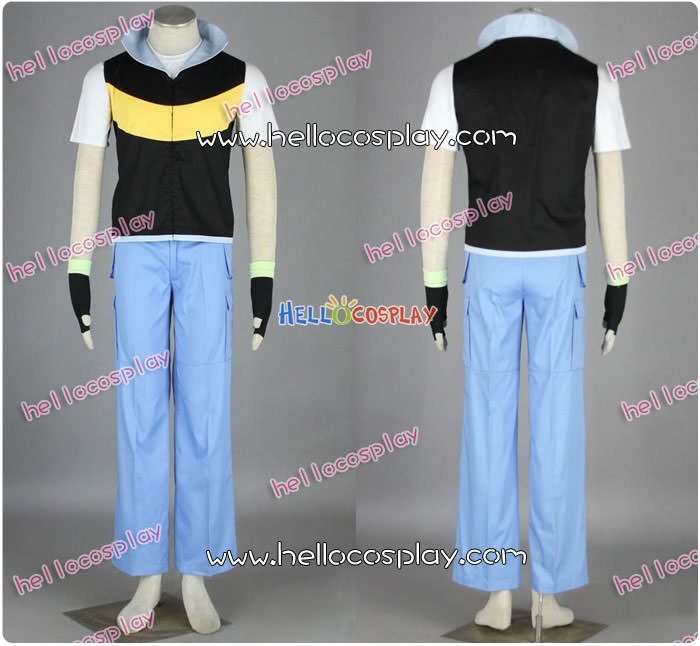 Pokemon Cosplay Ash Ketchum Satoshi Costume