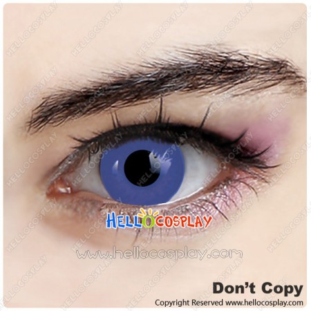 Pure Blue Cosplay Contact Lense
