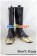 Touken Ranbu Cosplay Shoes Nakigitsune Boots Black