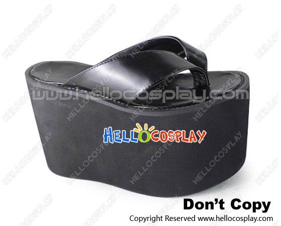 high platform flip flops