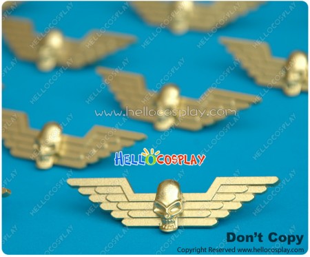 Dolls Tokkei Cosplay Golden Cap Badge