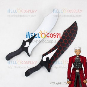 Fate Stay Night Cosplay Archer Ganjiang Moye Double Pole
