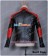 Smallville Clark Kent Cosplay Black Red Leather Jacket Coat Costume