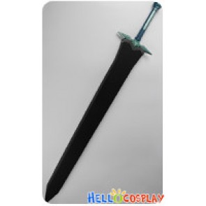 Sword Art Online Cosplay Kirito Kazuto Kirigaya Dark Reptlt White Sword Prop