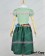 Axis Powers Hetalia APH Cosplay Hungary Maid Dress Costume Green Headpiece