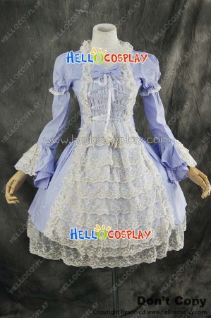 Gothic Lolita Princess Dress Cosplay Costume Lace