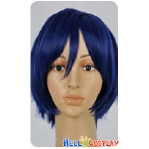 Free Iwatobi Swim Club Cosplay Rei Ryugazaki Dark Blue Wig