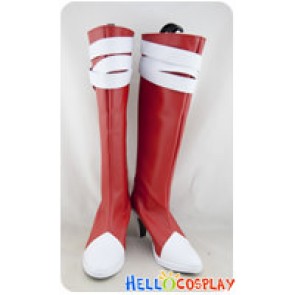 Pokémon Pokemon Cosplay Xatu Red White Boots