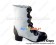 Brown White Three Bows Contracted Chunky Sweet Lolita Boots
