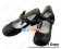 Black Charlotte Bow Low Heel Chunky Sweet Lolita Shoes