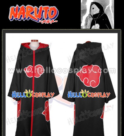 Naruto Cosplay Organization Akatsuki Madara Uchiha Cloak