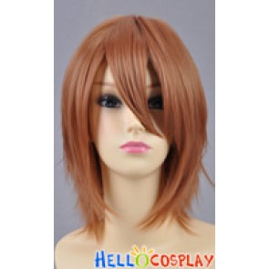 Brown Short Layered Cosplay Wig