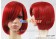 Red BoBo Cosplay Short Wig