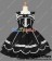 Sweet Lolita Gothic Punk Jumper Skirt Black Dress