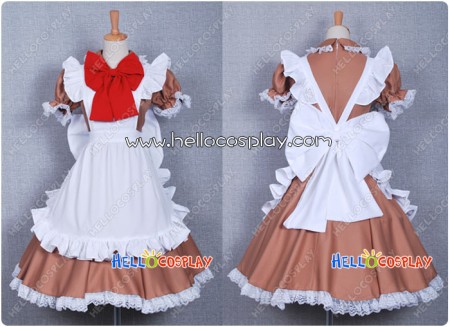 Axis Powers Hetalia Cosplay Italy Maid Dress