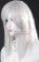 Cosplay White Gray Short Wig