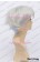 Gintama Cosplay Gintoki Sakata Wig Gin Tama Short Silvery White