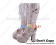 Mirror Pink Bows Heart Shaped Chunky Princess Lolita Boots