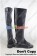 Boruto Naruto The Movie Cosplay Shoes Mitsuki Black Boots