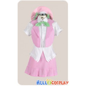 The Idolmaster Cosplay Futaba Anzu Pink Uniform Costume