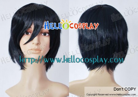 Blue Exorcist Cosplay Okumura Rin Black Wig