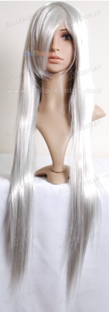 Silver Grey Cosplay Long Wig