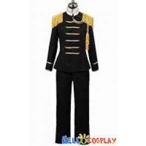 Axis Powers Hetalia Japan Cosplay Black Uniform