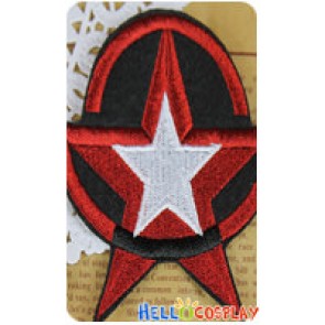 Mawaru Penguindrum Cosplay Boku Accessories Embroidery Badge