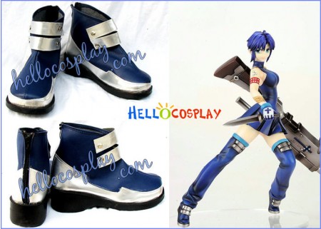 Tsukihime Cosplay Ciel Short Boots