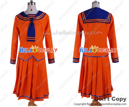 Fruits Basket Cosplay Navy Costume Orange Uniform