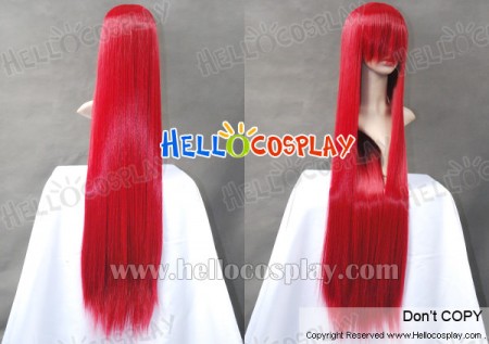 Cosplay Red Long Wig